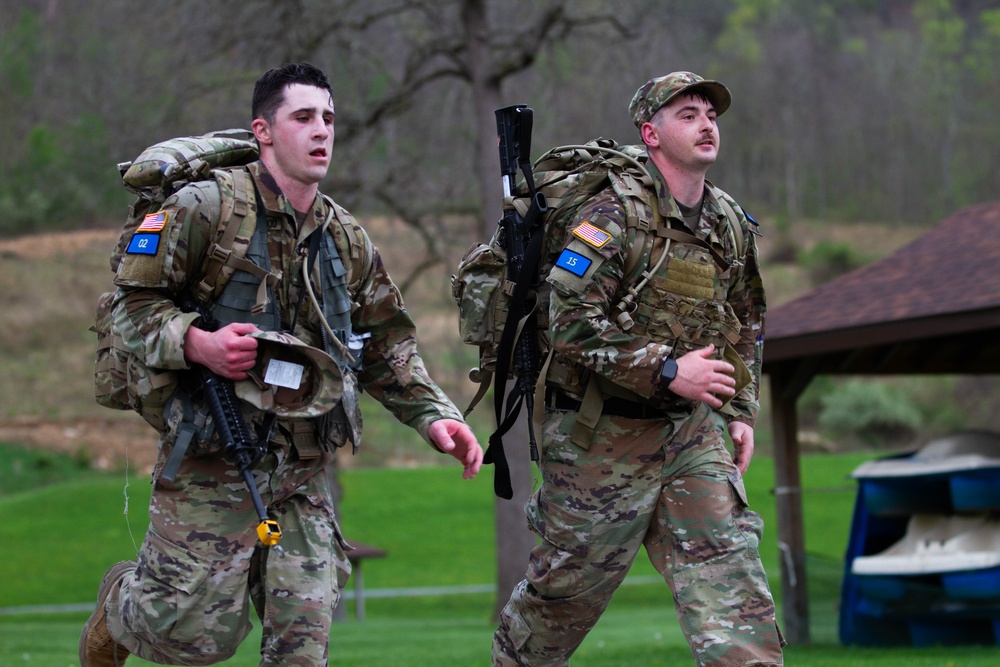 Soldiers and Airmen compete in the West Virginia National Guard Best Warrior Competition April 19-21, 2024.