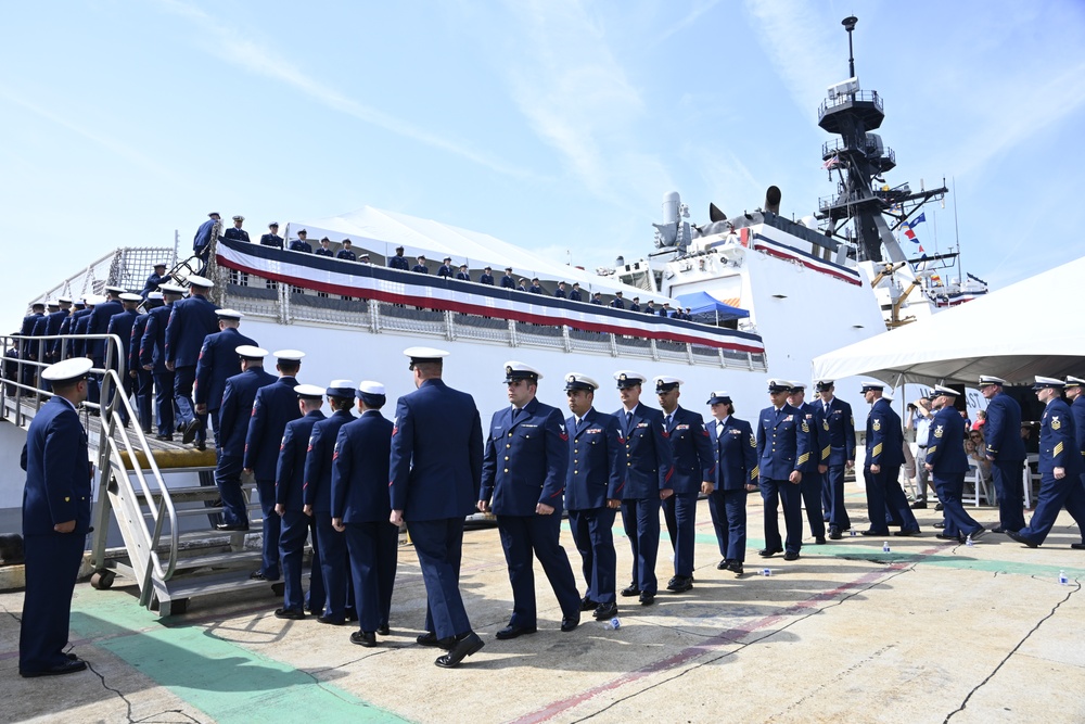 U.S. Coast Guard Cutter Calhoun Commissioning