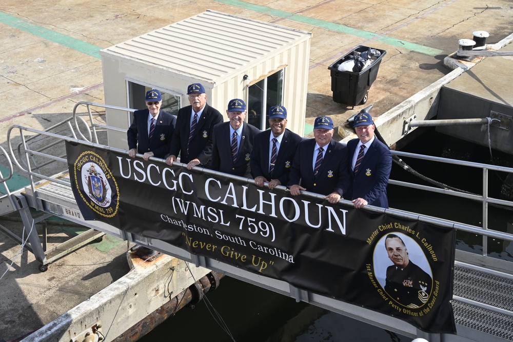 U.S. Coast Guard Cutter Calhoun Commissioning