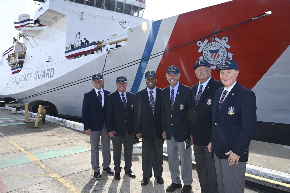 U.S. Coast Guard Cutter Calhoun Commissioning