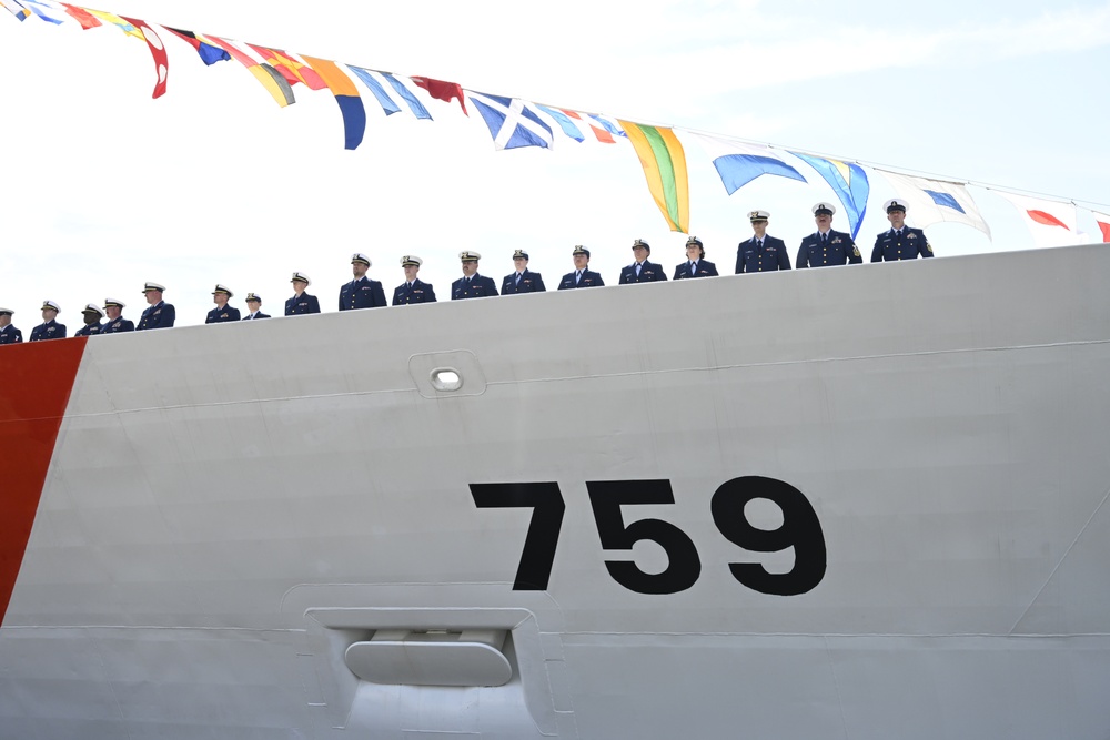 U.S. Coast Guard Cutter Calhoun Commissioning