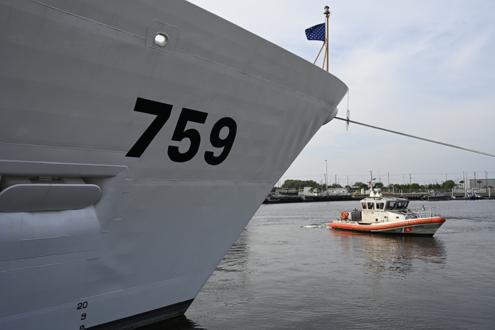 U.S. Coast Guard Cutter Calhoun Commissioning