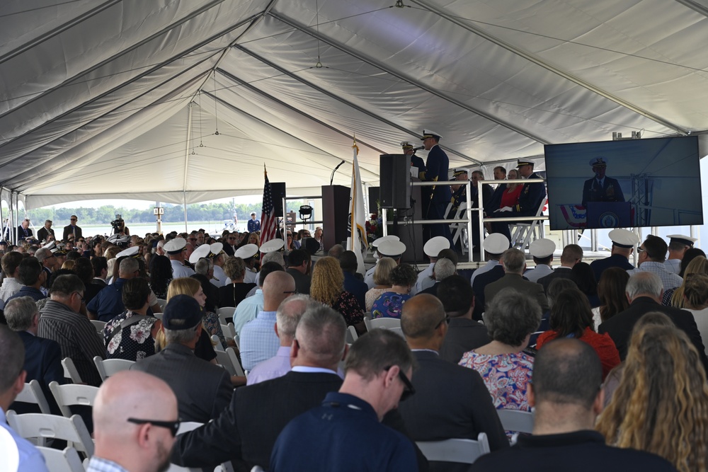 U.S. Coast Guard Cutter Calhoun Commissioning