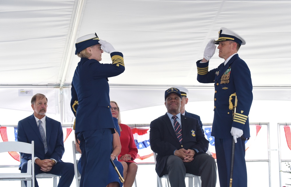 DVIDS - Images - US Coast Guard Cutter Calhoun Commissioning [Image 3 of 5]