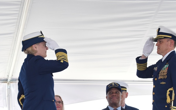 US Coast Guard Cutter Calhoun Commissioning