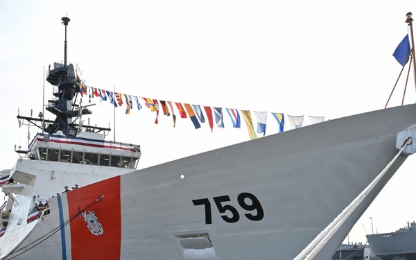 US Coast Guard Cutter Calhoun Commissioning