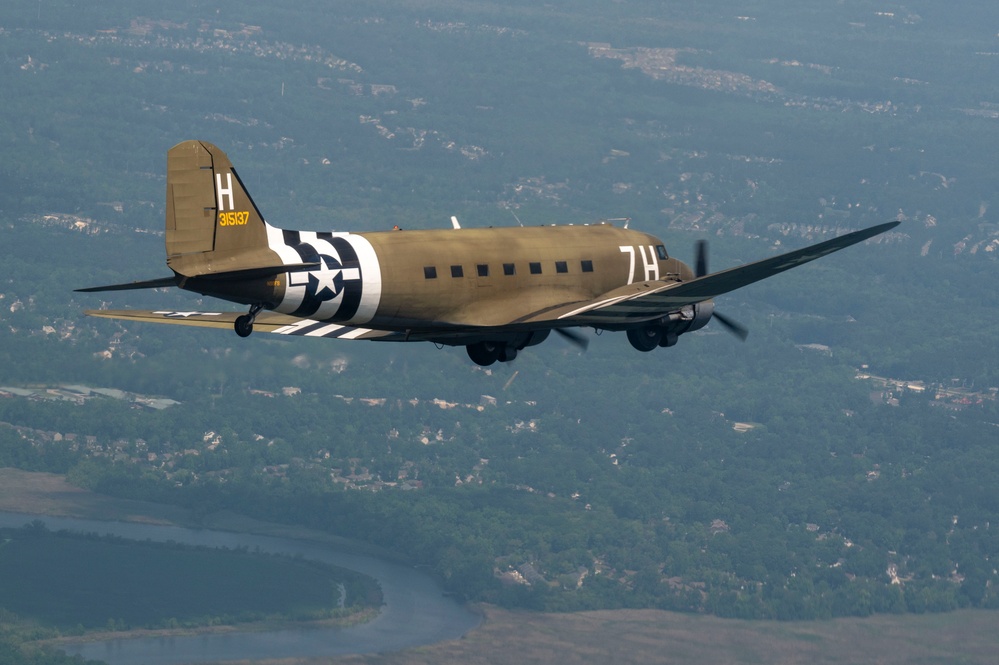 DVIDS Images Charleston Airshow 2024 Heritage Flight demonstration