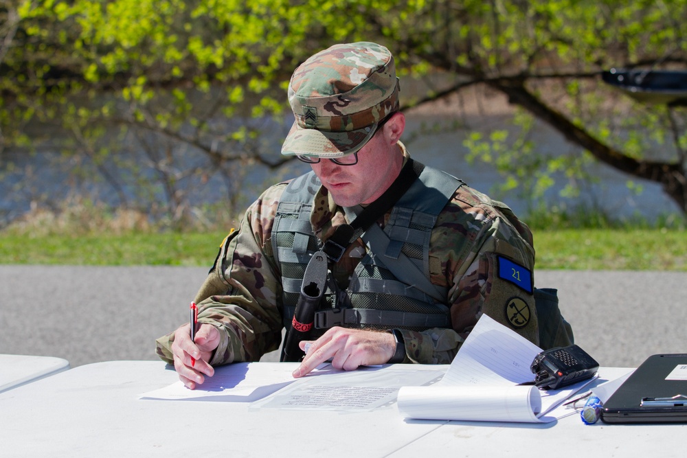 West Virginia National Guard Best Warrior Competition April 19-21, 2024.