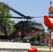 South Carolina National Guard Black Hawk helicopters participate in medical evacuation training with Trident Medical Center Trauma Department