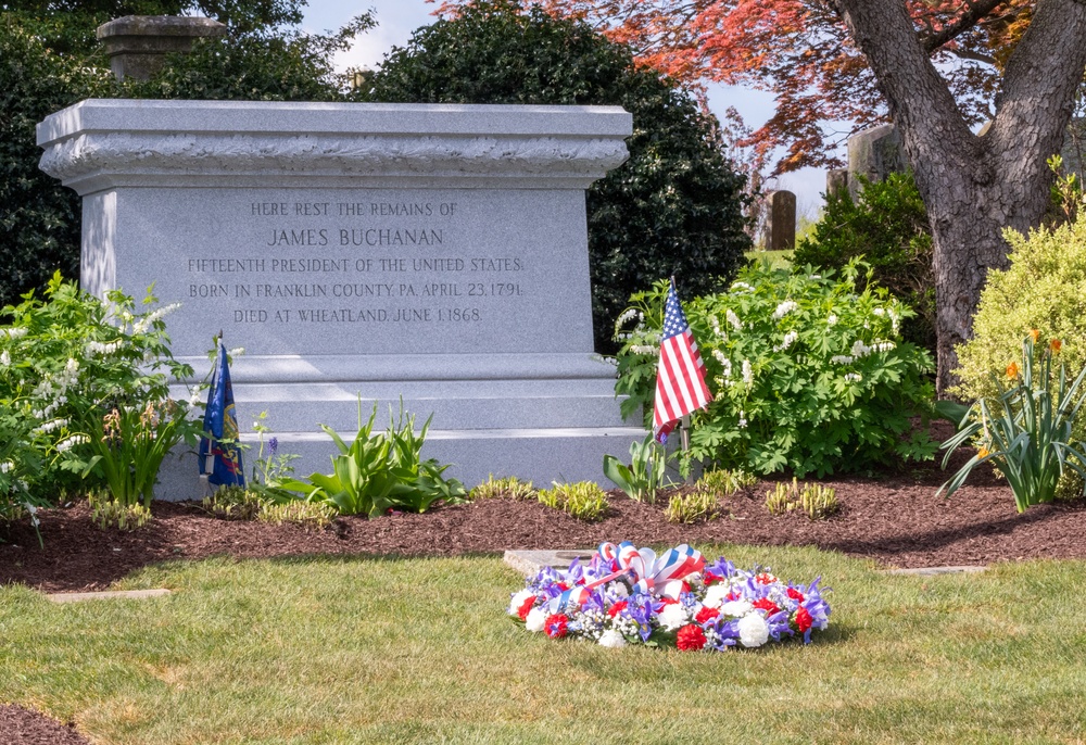 President James Buchanan 233rd Memorial Wreath Laying Ceremony