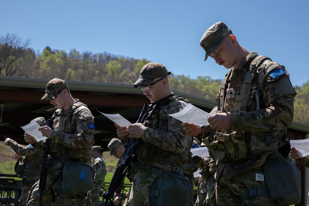 WVNG Hosts Best Warrior Competition WVNG and DCNG Soldiers