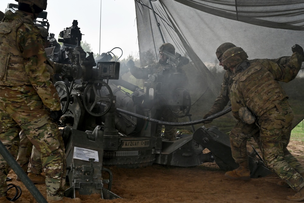 Saber Strike 24: Carnage Battery Artillery Exercise
