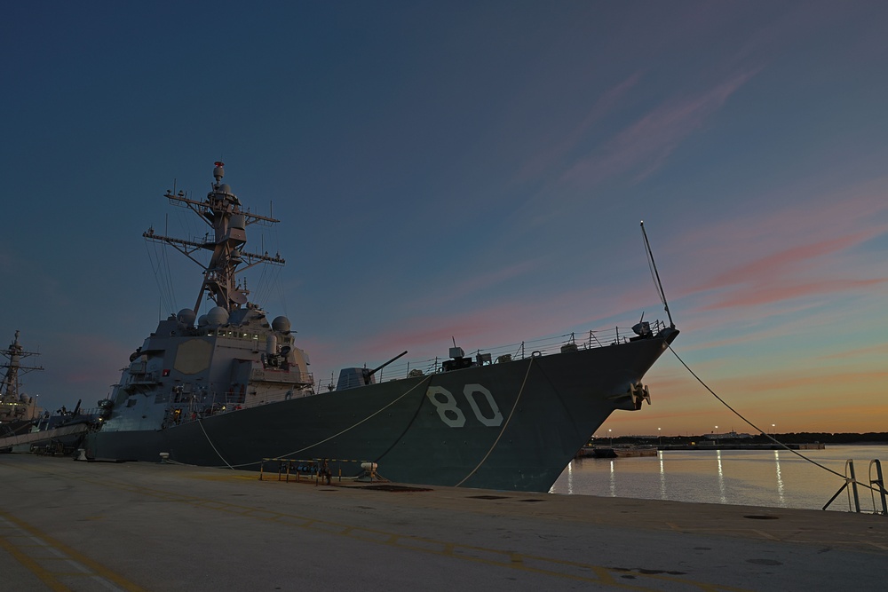USS Roosevelt (DDG 80) Start of Patrol 6 Sea and Anchor