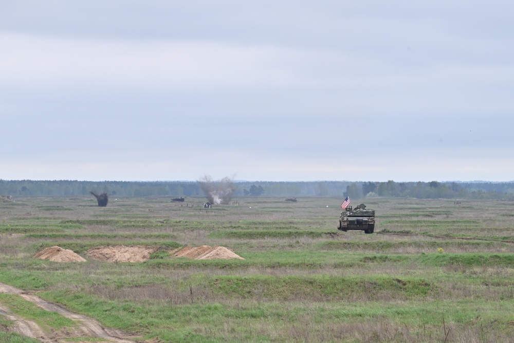 Saber Strike 24: 2-69AR conduct Joint Live Fire Exercise