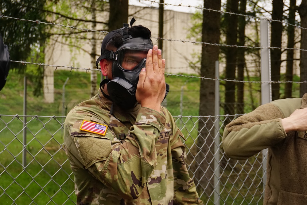 Headquarters and Headquarters Battery, 5th Battalion, 4th Air Defense Artillery Regiment CBRN Range