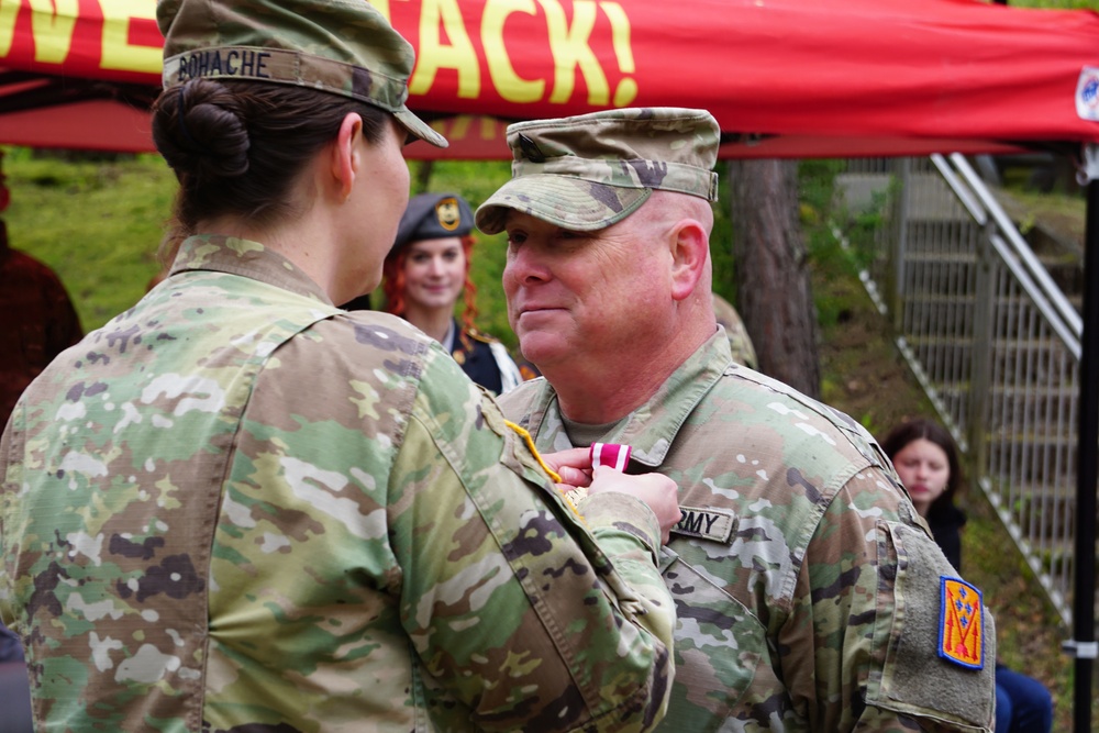 Bravo Battery, 5th Battalion, 4th Air Defense Artillery Change of Command and Responsibility