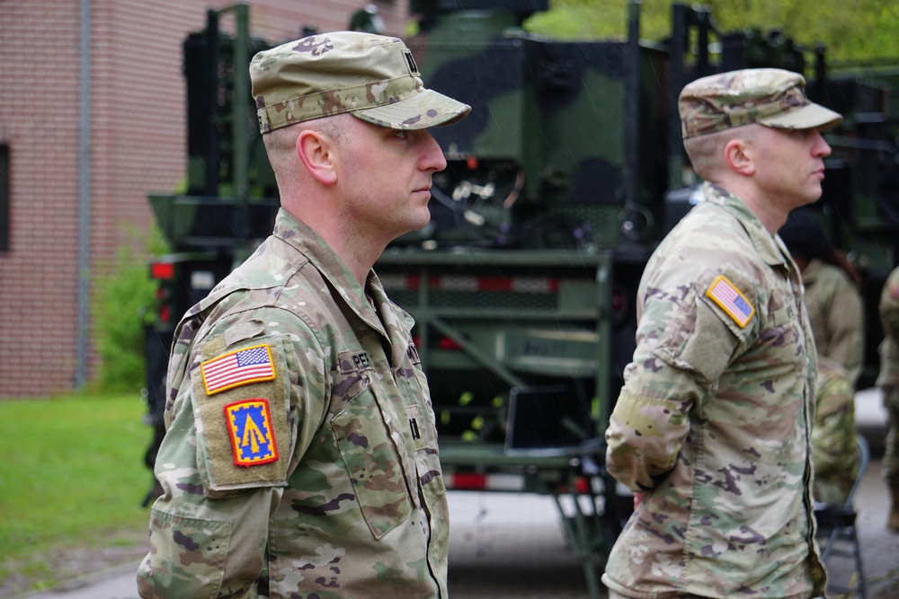 Bravo Battery, 5th Battalion, 4th Air Defense Artillery Change of Command and Responsibility