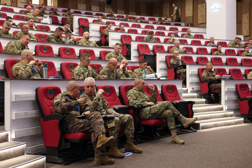 V Corps Participates in a Warfighting Symposium in Sibiu