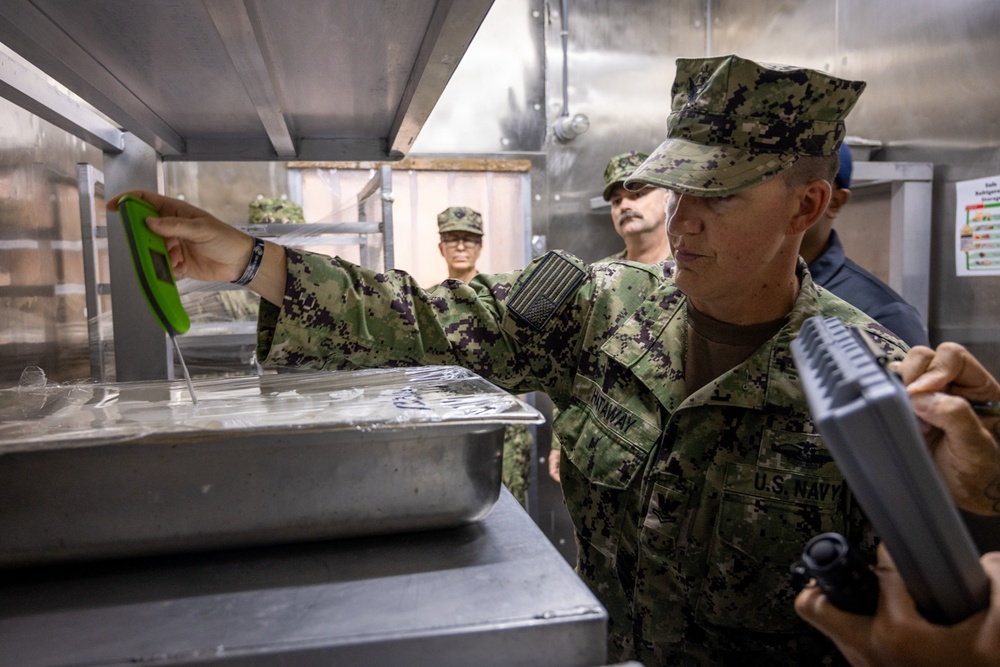 DVIDS - Images - CLDJ Expeditionary Medical Facility Inspects Galley ...