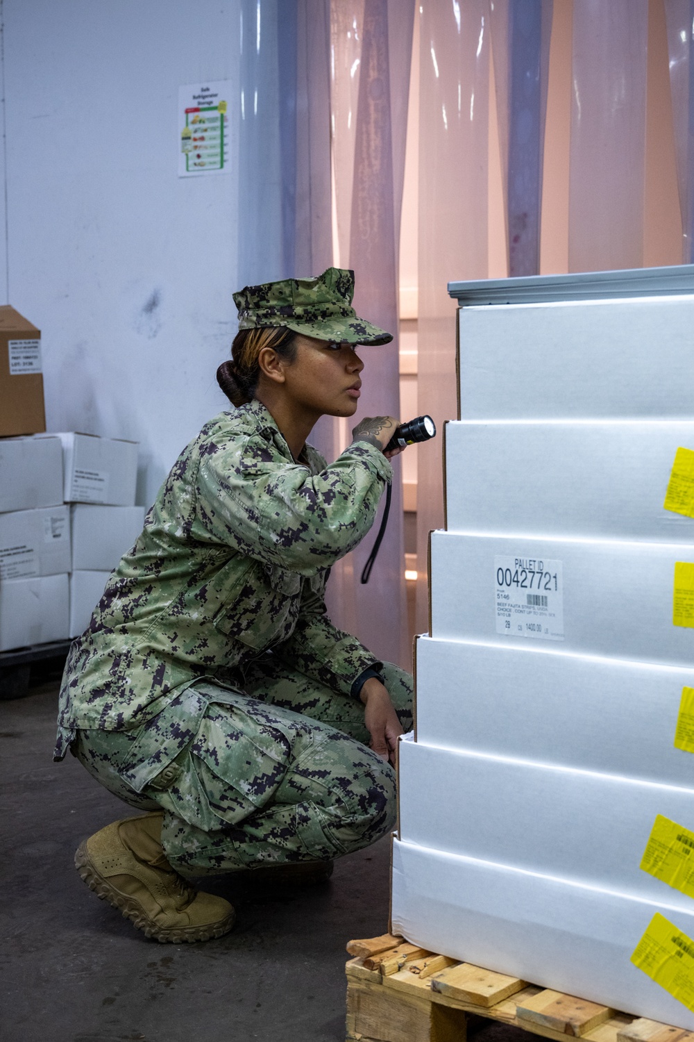 DVIDS - Images - CLDJ Expeditionary Medical Facility Inspects Galley ...