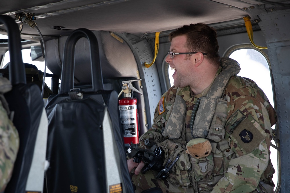 63rd Theater Aviation Brigade Performs Helocast Demonstration at Thunder Over Louisville 2024