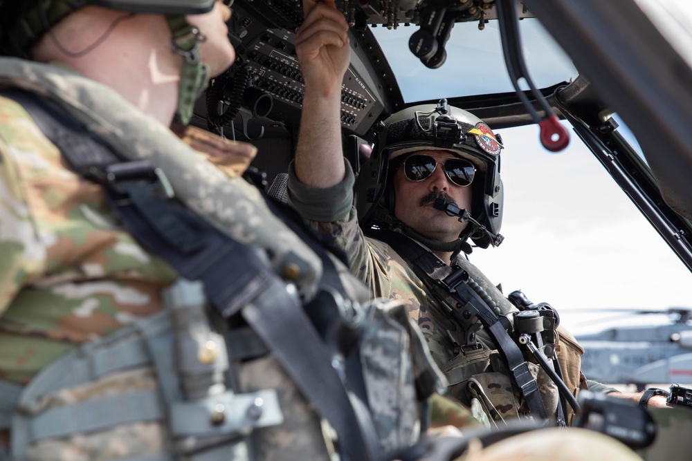 63rd Theater Aviation Brigade Performs Helocast Demonstration at Thunder Over Louisville, 2024