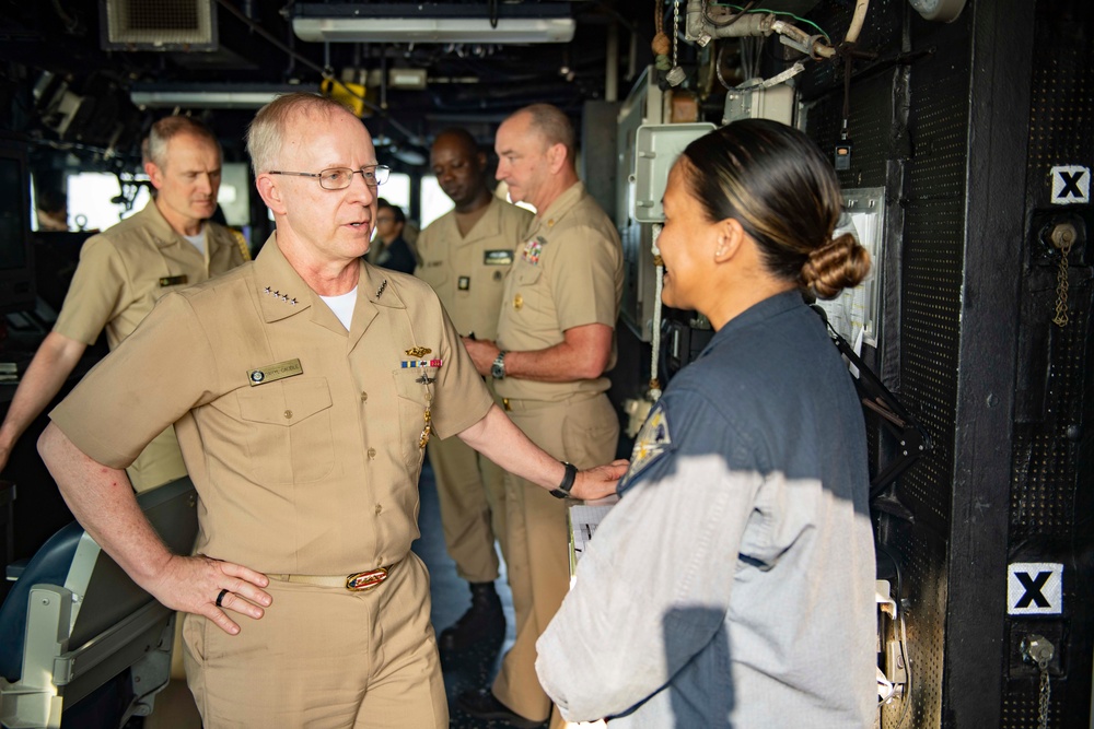 DVIDS - Images - Adm. Caudle, Commander Fleet Forces Command, Visits ...