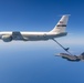 Edwards F-16D and KC-135 support a Photo Chase mission