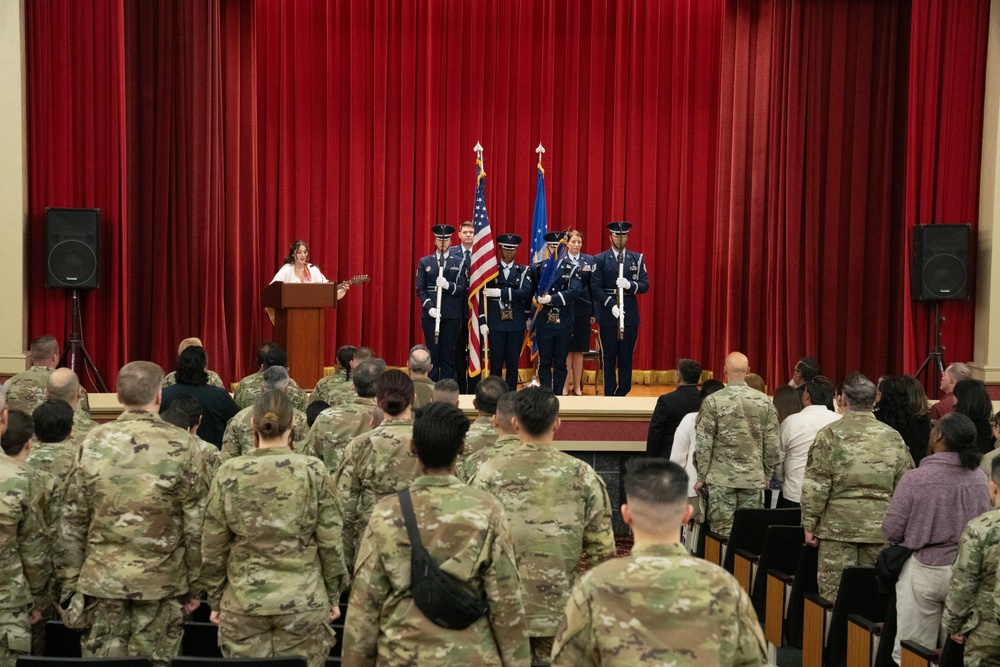 Senior Master Sergeant Michelle K. Aspeytia Honored at hwe Retirement Ceremony at March Air Reserve Base, CA