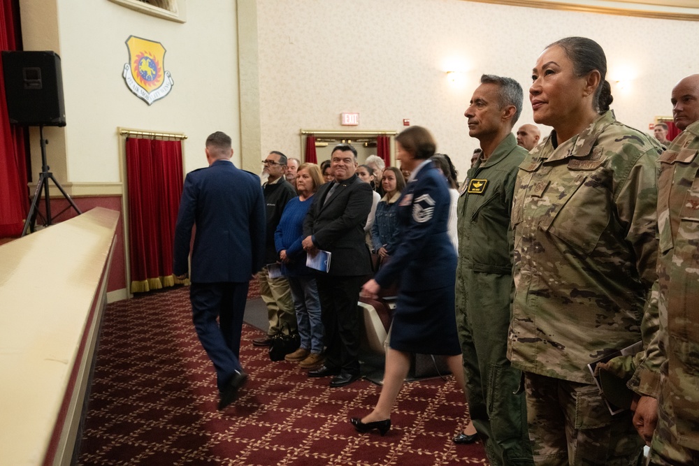 Senior Master Sergeant Michelle K. Aspeytia Honored at hwe Retirement Ceremony at March Air Reserve Base, CA