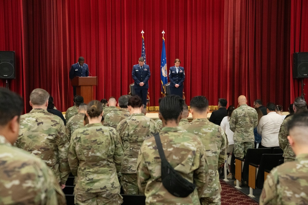 Senior Master Sergeant Michelle K. Aspeytia Honored at hwe Retirement Ceremony at March Air Reserve Base, CA