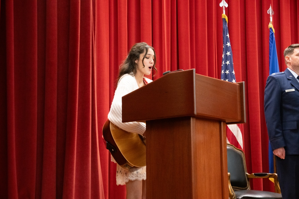 Senior Master Sergeant Michelle K. Aspeytia Honored at hwe Retirement Ceremony at March Air Reserve Base, CA