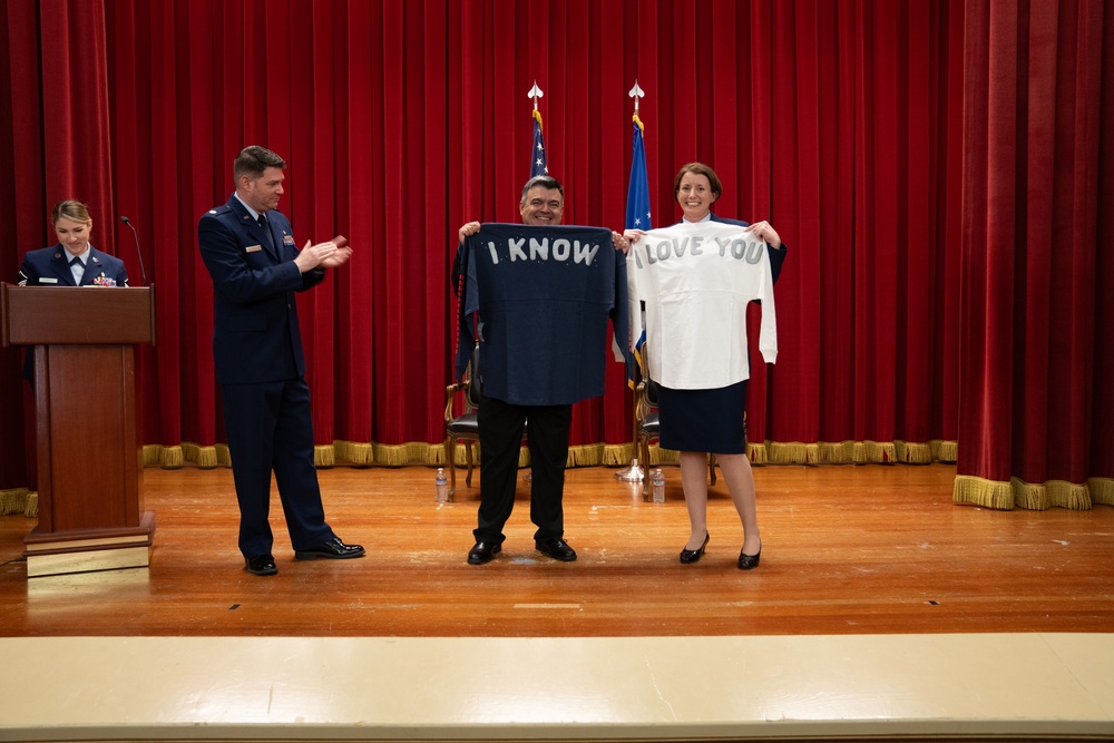 Senior Master Sergeant Michelle K. Aspeytia Honored at hwe Retirement Ceremony at March Air Reserve Base, CA