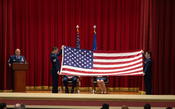 Senior Master Sergeant Michelle K. Aspeytia Honored at hwe Retirement Ceremony at March Air Reserve Base, CA