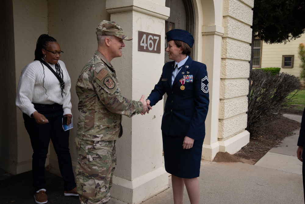 Senior Master Sergeant Michelle K. Aspeytia Honored at hwe Retirement Ceremony at March Air Reserve Base, CA