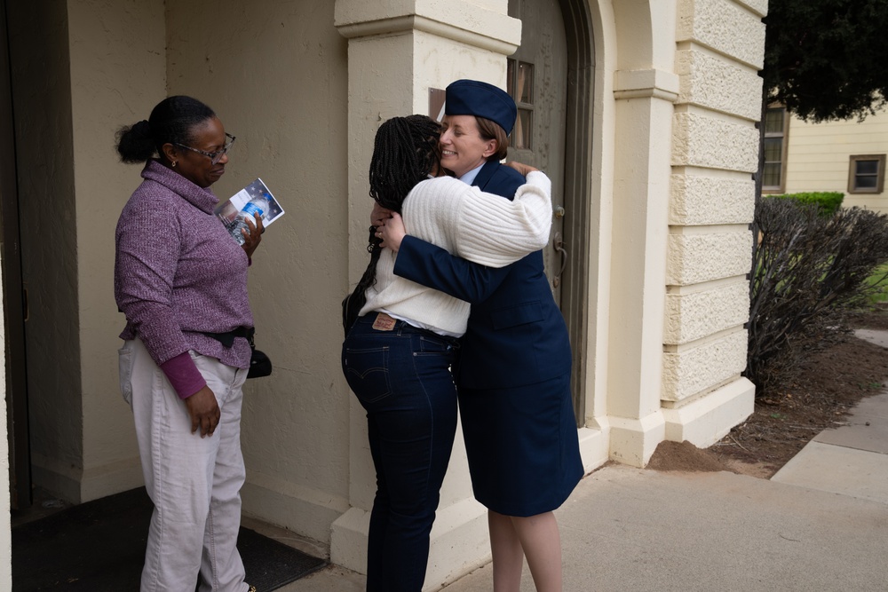 Senior Master Sergeant Michelle K. Aspeytia Honored at hwe Retirement Ceremony at March Air Reserve Base, CA