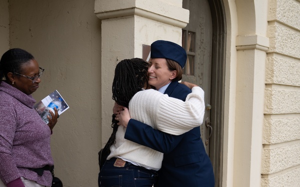 Senior Master Sergeant Michelle K. Aspeytia Honored at hwe Retirement Ceremony at March Air Reserve Base, CA