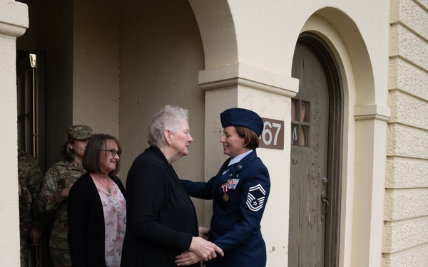 Senior Master Sergeant Michelle K. Aspeytia Honored at hwe Retirement Ceremony at March Air Reserve Base, CA