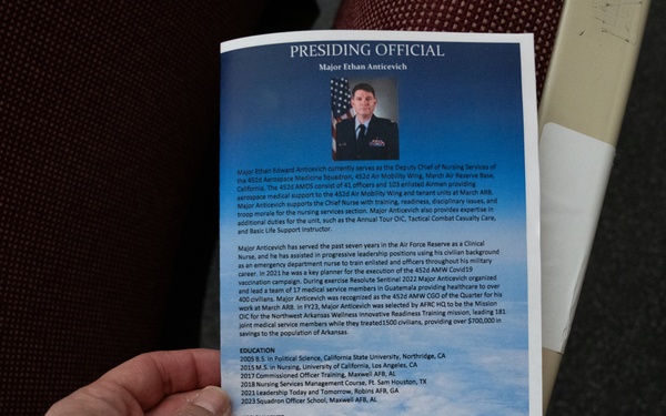 Senior Master Sergeant Michelle K. Aspeytia Honored at hwe Retirement Ceremony at March Air Reserve Base, CA