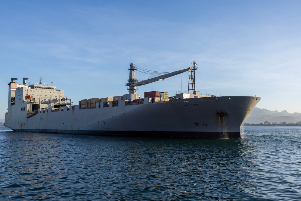 MV Cape Horn Delivers Gear Destined for Balikatan 2024