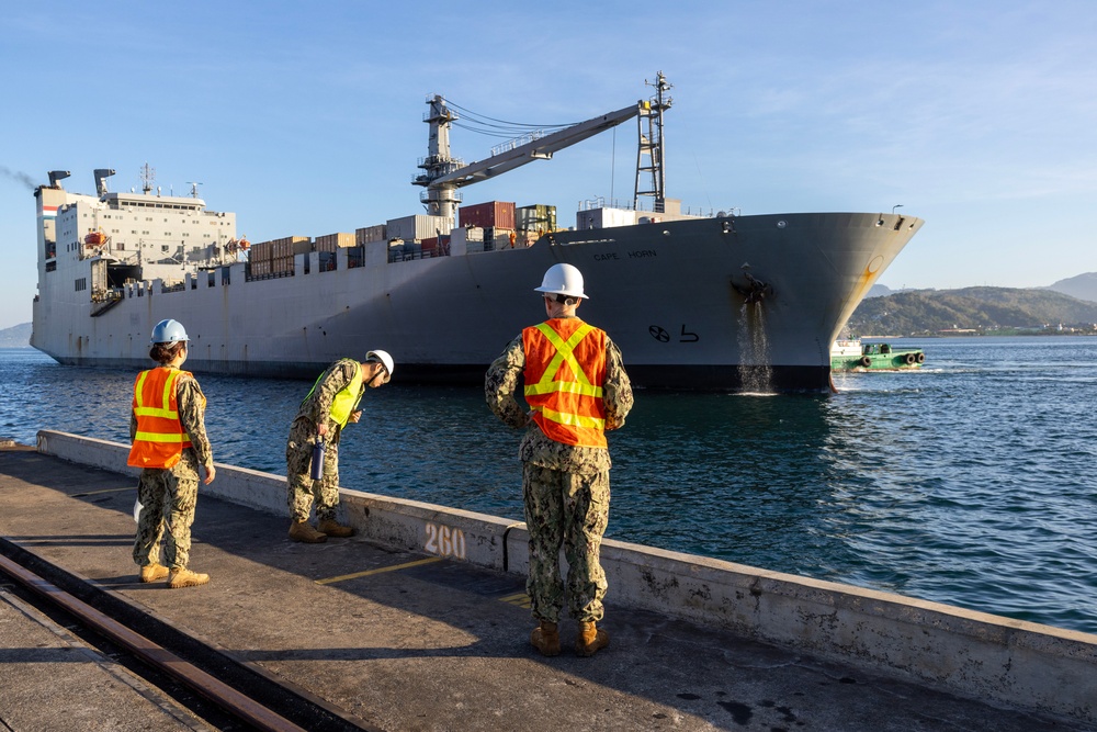 MV Cape Horn Delivers Gear Destined for Balikatan 2024