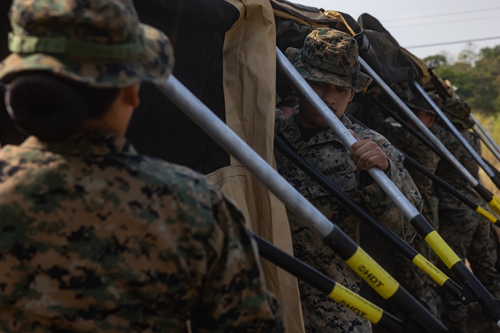 Balikatan 24: U.S. Marines Establish Camp Aquino