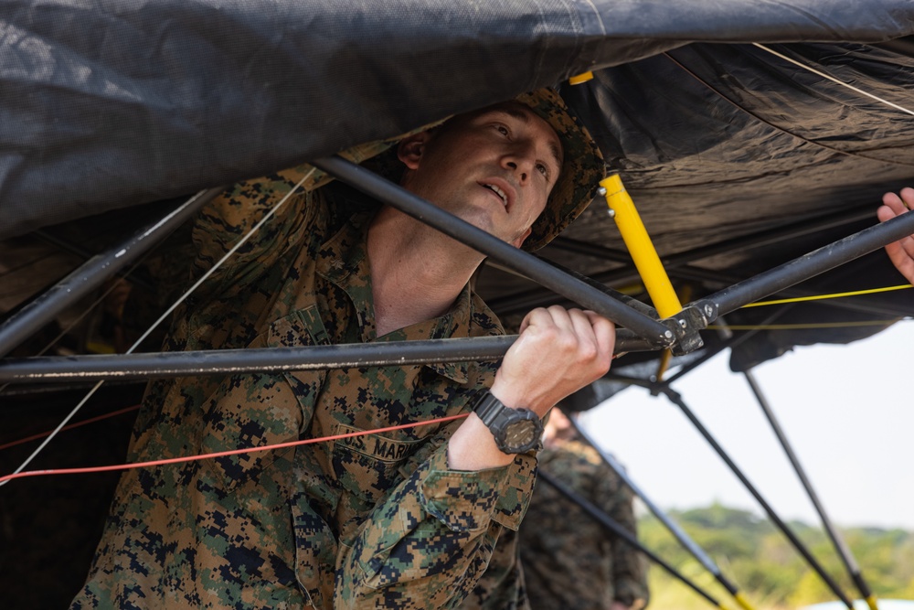 Balikatan 24: U.S. Marines Establish Camp Aquino