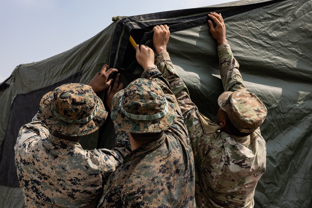 Balikatan 24: U.S. Marines Establish Camp Aquino