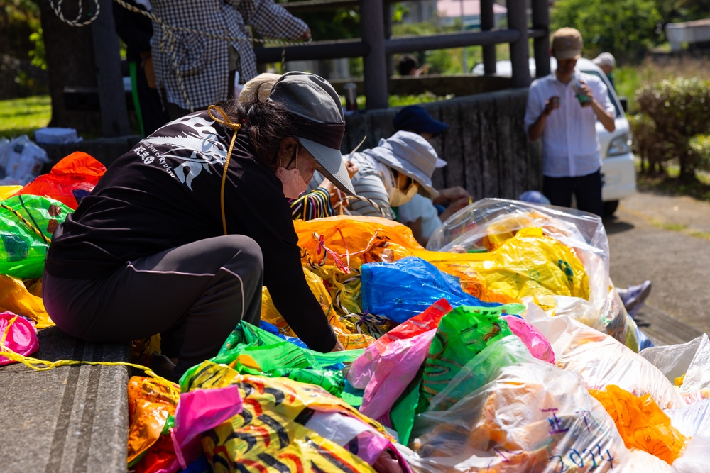 Camp Kinser Marines clean up Aja River | Earth Day 2024