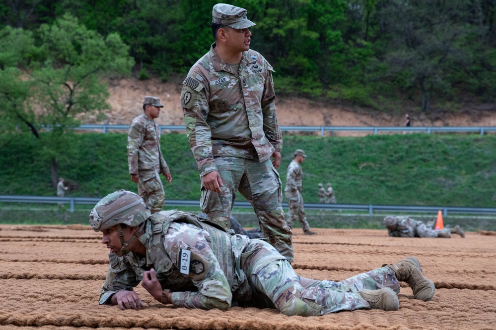 U.S., ROK Soldiers Conduct E3B On the DMZ Day One