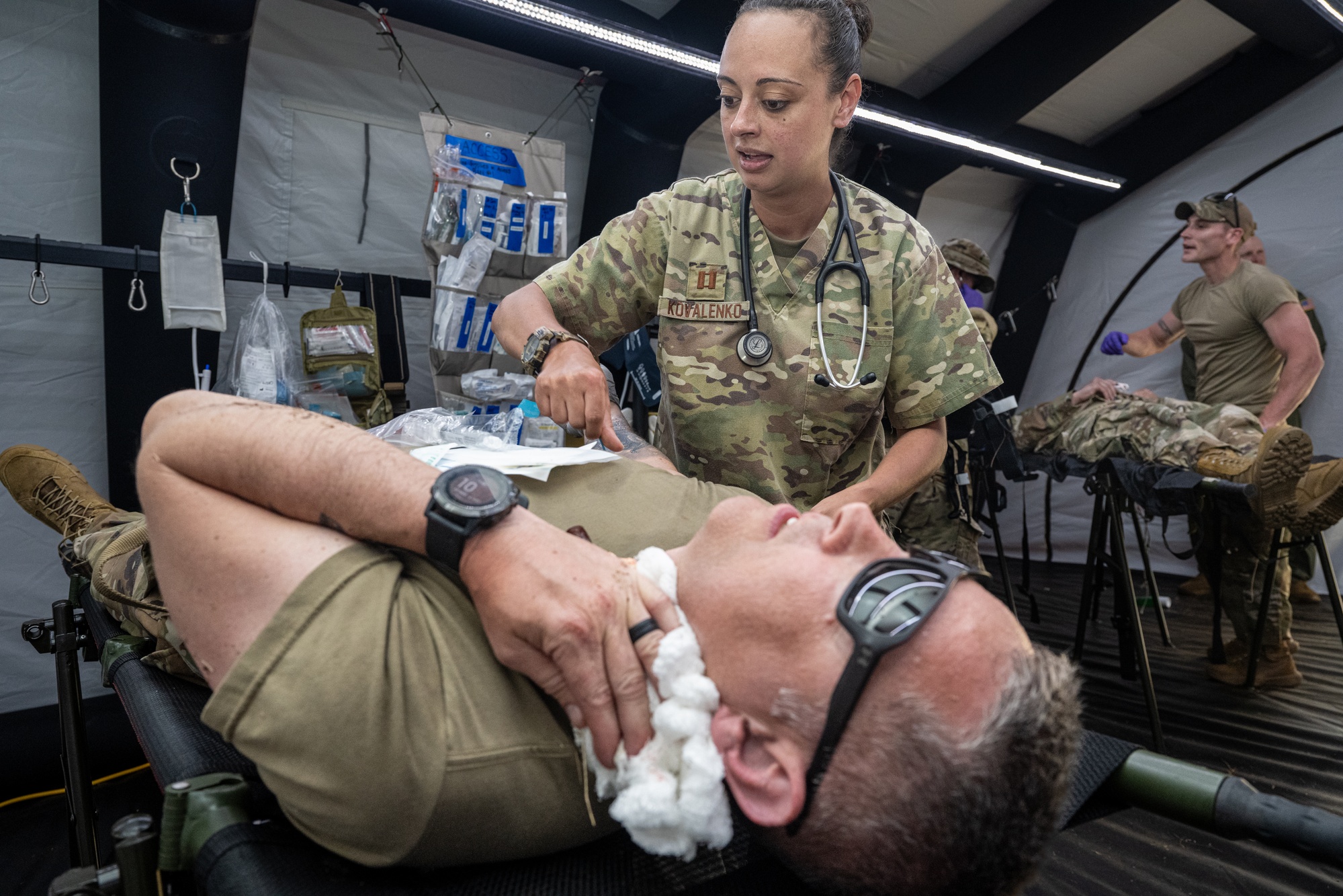 DVIDS - Images - 3rd AEW Airmen respond to mass casualty exercise