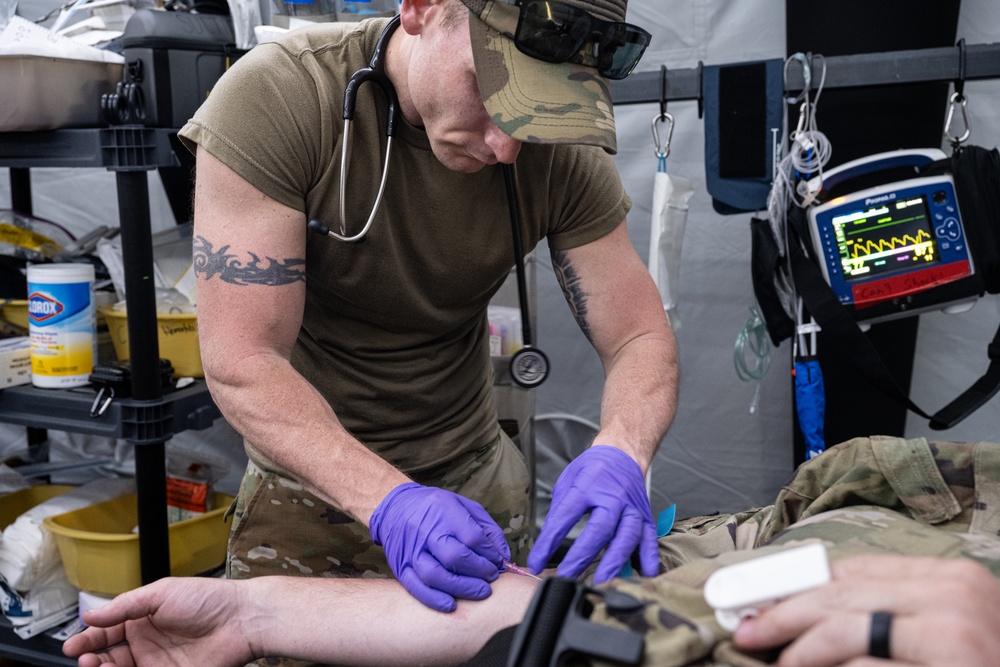 3rd AEW Airmen respond to mass casualty exercise during Agile Reaper 24-1