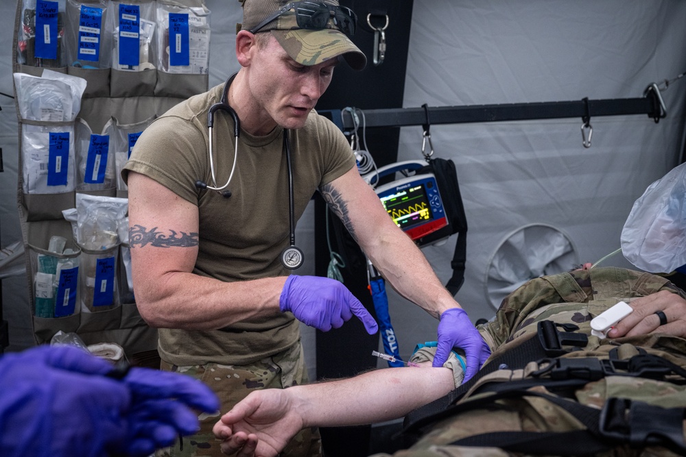 3rd AEW Airmen respond to mass casualty exercise during Agile Reaper 24-1