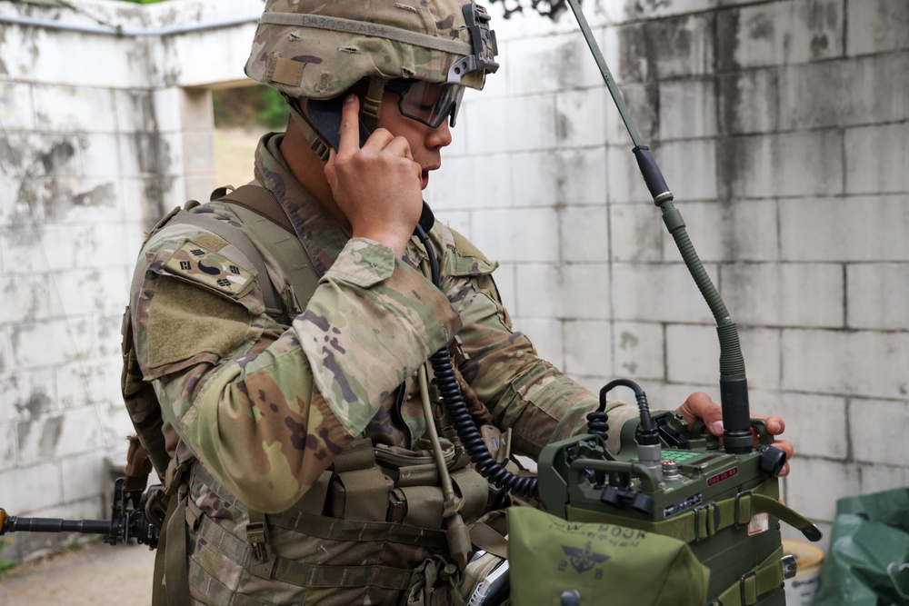 U.S., ROK Soldiers Conduct E3B On the DMZ Day One